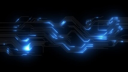 Animation of data processing with icons over connections data transfer 4k animated motion video. Network connections and data points animation over blurred cityscape background. digital data prosing. - Powered by Adobe