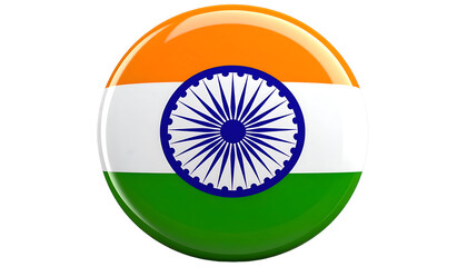 A vibrant circular emblem displays horizontal bands of color, radiating a sense of national identity and symbolic representation.