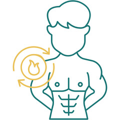 Illustration Metabolism Icon