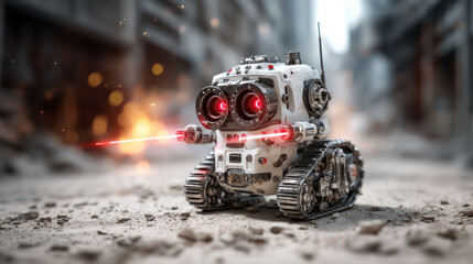 Battle robot of the future