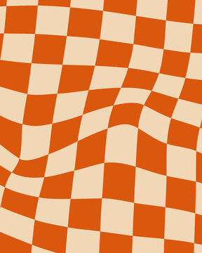 fundo groovy xadrez laranjada l&iacute;quido 