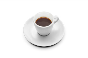 Coffee Cup Isolated on White Background