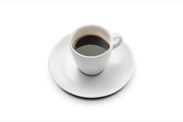 Coffee Cup Isolated on White Background