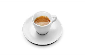 Coffee Cup Isolated on White Background