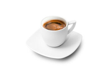 Coffee Cup Isolated on White Background