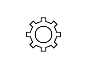 gear icon vector illustration