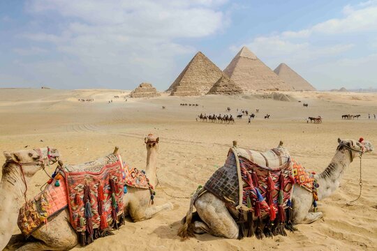 pyramides - Egypte