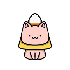 [Halloween Edition] Corn candy - Sphinx cat