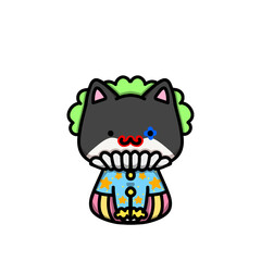 [Halloween Edition] Crown - Tuxedo cat