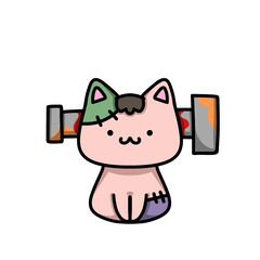 [Halloween Edition] Frankenstein - Sphinx cat