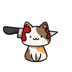[Halloween Edition] Kitchen - Calico cat