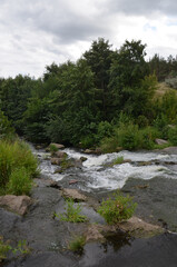 водопад Чардымские камни