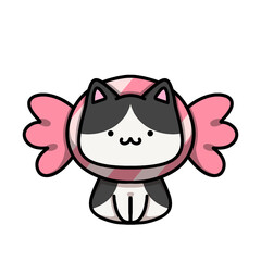 [Halloween Edition] Toffy - Tuxedo cat