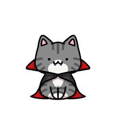 [Halloween Edition] Vampire - Tabby cat