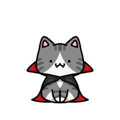 [Halloween Edition] Vampire - Tabby cat