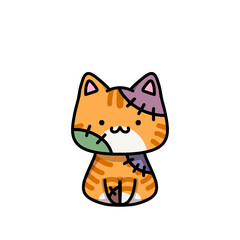 [Halloween Edition] Zombie - Ginger cat