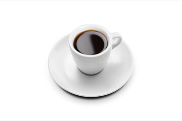 Coffee Cup Isolated on White Background