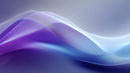 Modern abstract background with smooth, flowing ethereal shapes for a presentation or website banner