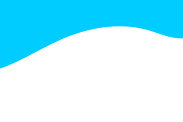 Blue wave background, abstract curved shape design, minimal modern template for posters, flyers, presentations, banners, websites, social media, and digital graphic projects