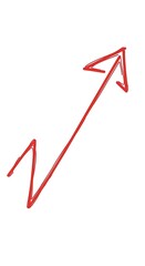 Red arrow pointing upward (1)