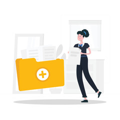 Add Files &ndash; Document Upload Illustration