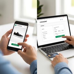 Online shoe purchase