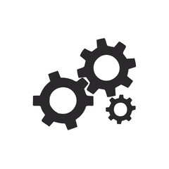 Interlocking dark gears mechanism cogwheels mechanical