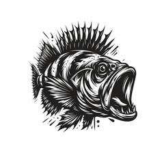 Sheepshead Fish illustration