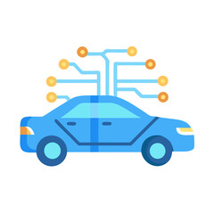 Fototapeta premium vector illustration of a car