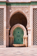 Hassan II mosque in Casablanca city, Morocco