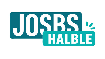 Josbs halble logo vector eps ai download free template branding design company icon graphic illustration