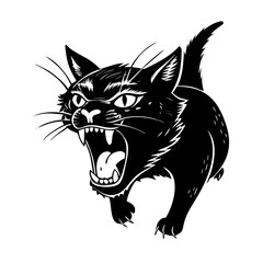 Obraz premium black panther head