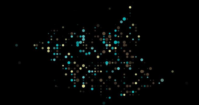Flying Colors Creating Generative Illustration of South Sudan Map Shape
