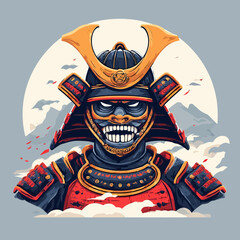 Japanese Samurai Design Very Cool