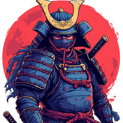 Japanese Samurai Design Very Cool
