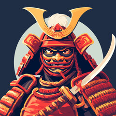 Japanese Samurai Design Very Cool