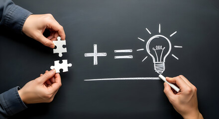 Teamwork Synergy Innovation Ideas Solution Problem Solving Creativity