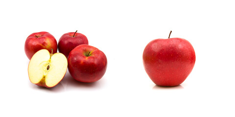 Apples Isolated on White Background