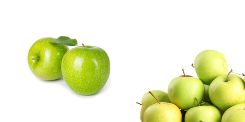 Apples Isolated on White Background