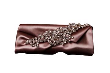 beautiful clutch with stone work