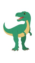 Cute cartoon Tyrannosaurus Rex