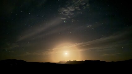 Fototapeta premium Certified Dark Sky over Terlingua, Texas – Starry Night in Big Bend Region