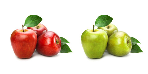 Apples Isolated on White Background