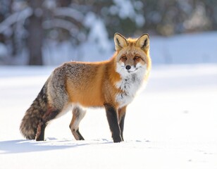 red fox vulpes
