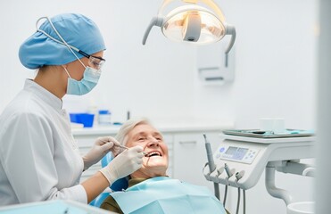 Dental Implant Treatment for Seniors | Elderly Dentistry Image