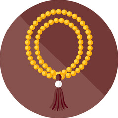  Islamic Prayer Tasbih Beads Vector