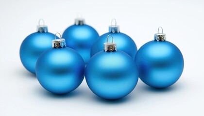 Blue Ornaments For A Festive Holiday Season - This Collection Features A Beautiful Hue Of Blue To Bring Christmas Cheer To Your Home.