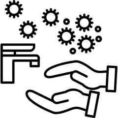 Dirty Hands Icon