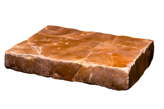 Natural Terracotta Stone Slab with Veined Surface Texture