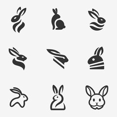 Creative Rabbit Spirit Logo Design